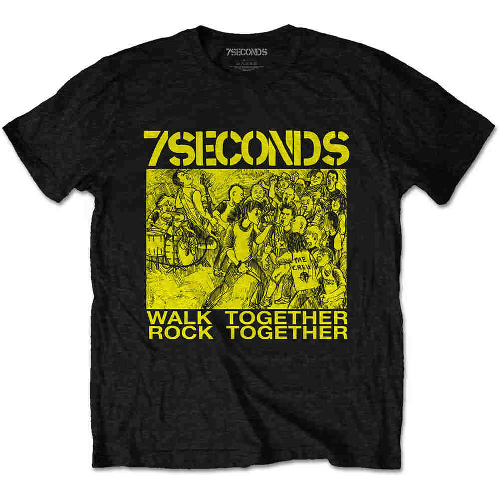 7 Seconds - WTRT Heren Tshirt - Zwart